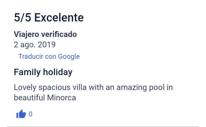 Villa Sirena Cala'N Blanes  Kültér fotó